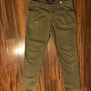 Atelier Gardeur 36 / 34 Olive Green Khaki Pants